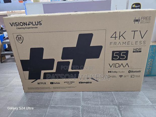 Vision Plus 55′′ Frameless V+ Os Smart Tv Vp8855kv