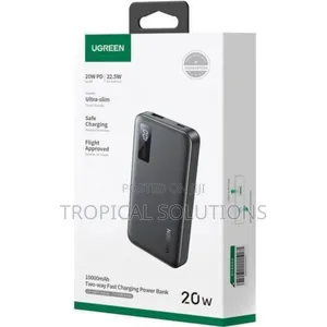 Ugreen 10000mah 20w Two-Way Fast Charging Power Bank 20w