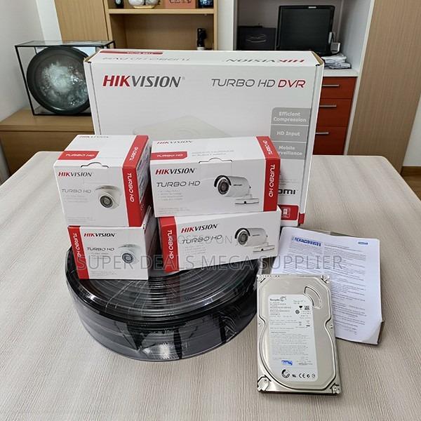 Hikvision Complete 4 Camera 1080p Night Vision CCTV Kit With Hard Disk