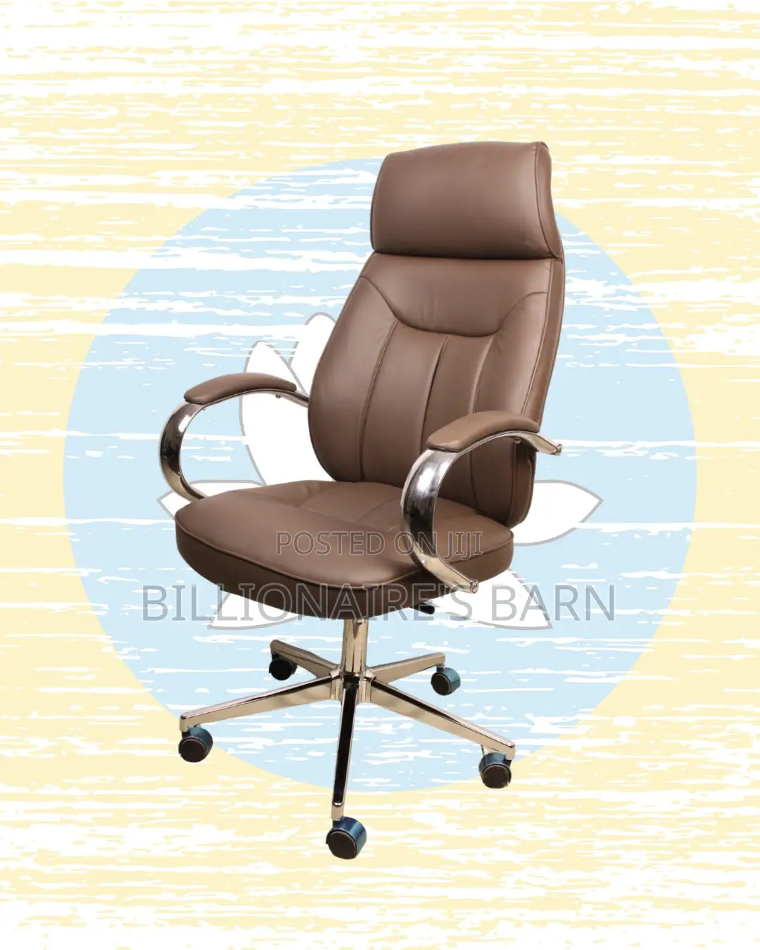 Modern Executive Stock — Brown | Perfect for Home Office