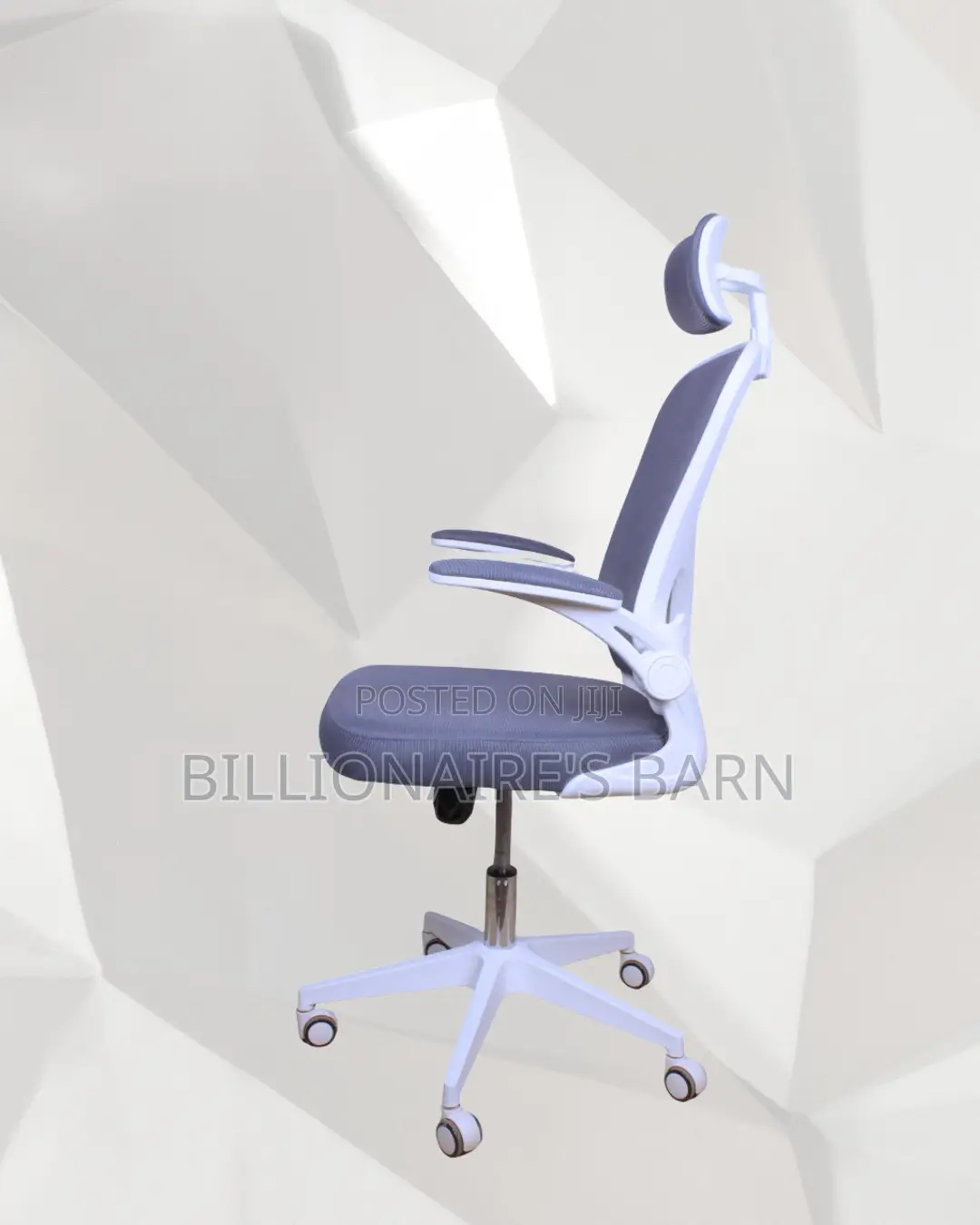 Quality White Lumbar Ergonomic Chair | Delivery Anywhere in Kenya
