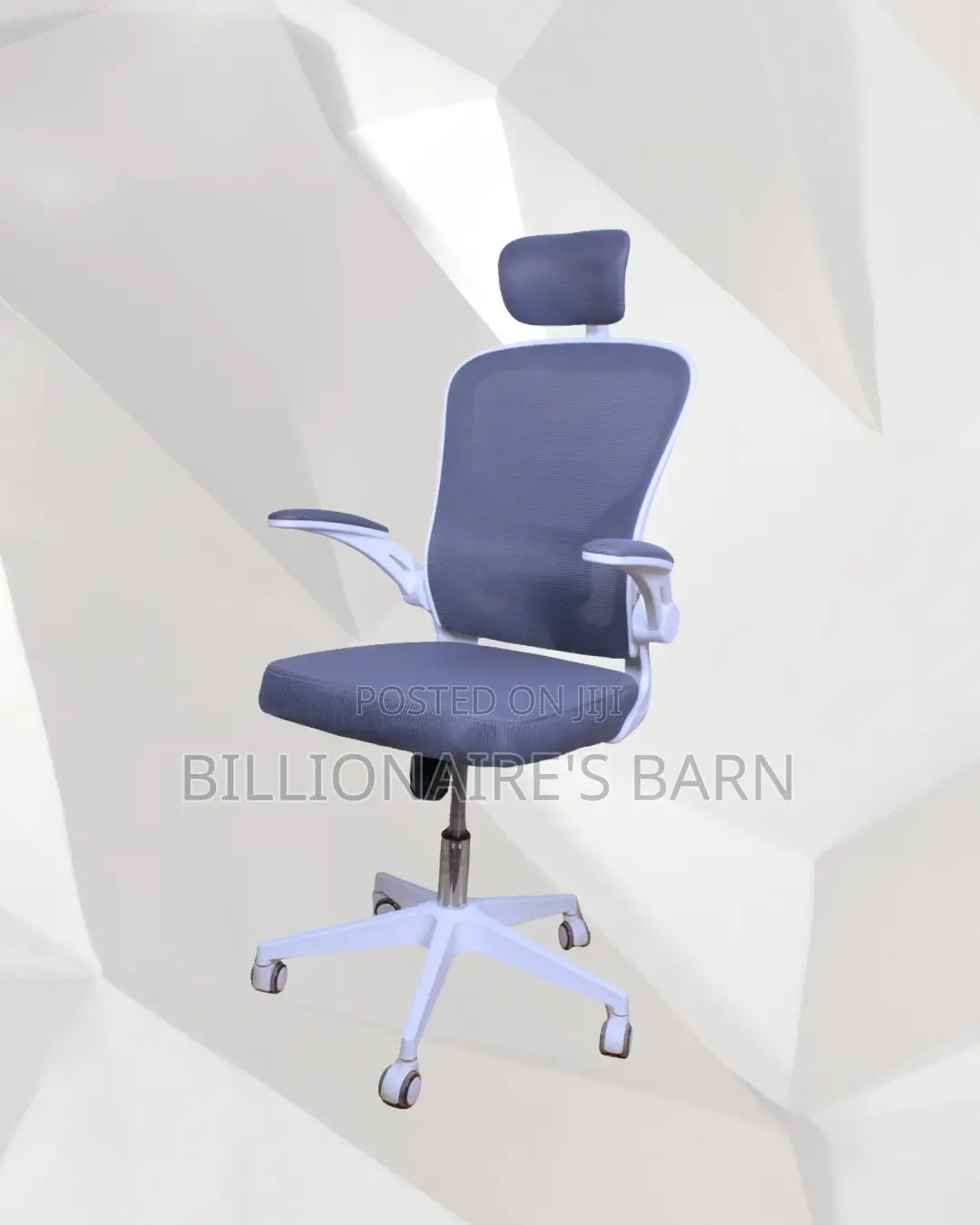 Quality White Lumbar Ergonomic Chair | Delivery Anywhere in Kenya