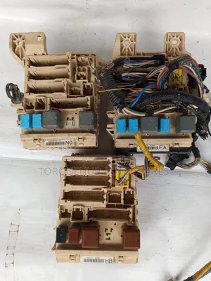 Toyota Harrier 240 and Alphard Fusebox