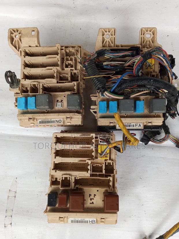 Toyota Harrier 240 and Alphard Fusebox