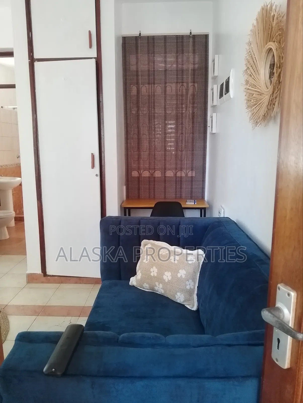 Furnished Studio Apartment to Let in Nyali Beach Road Estate