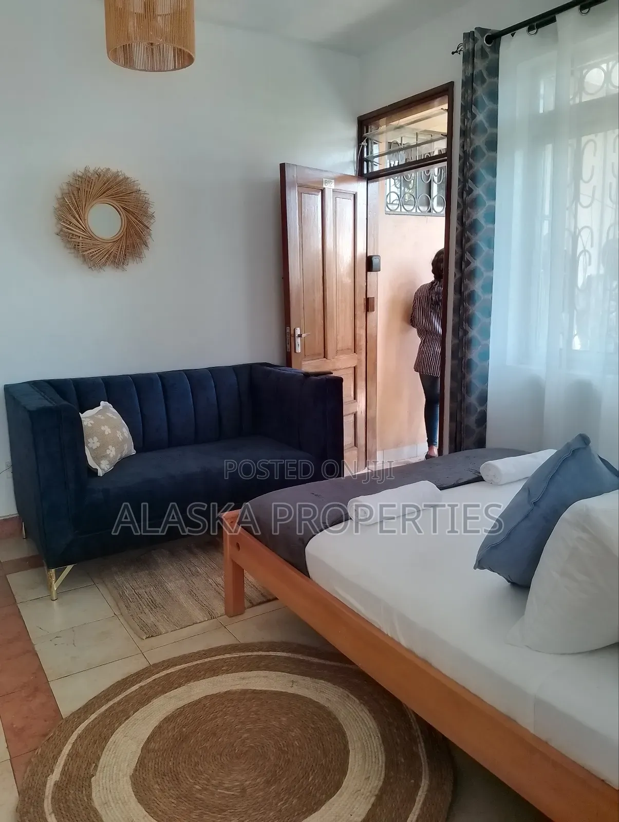 Furnished Studio Apartment to Let in Nyali Beach Road Estate