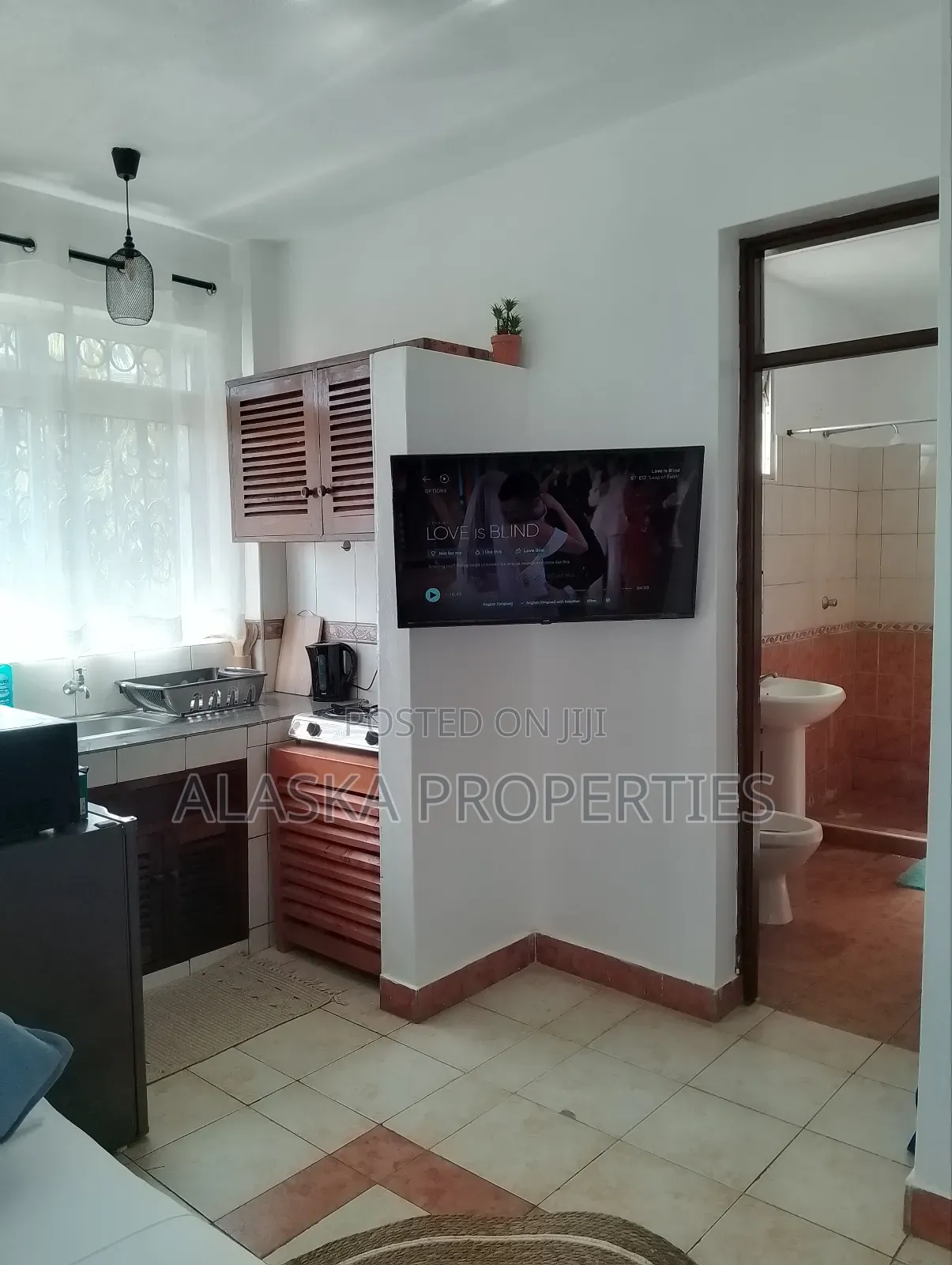 Furnished Studio Apartment to Let in Nyali Beach Road Estate