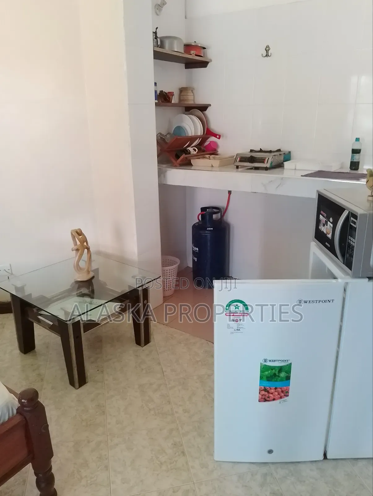 Furnished Studio Apartment in Beach Road Estate, Nyali for rent