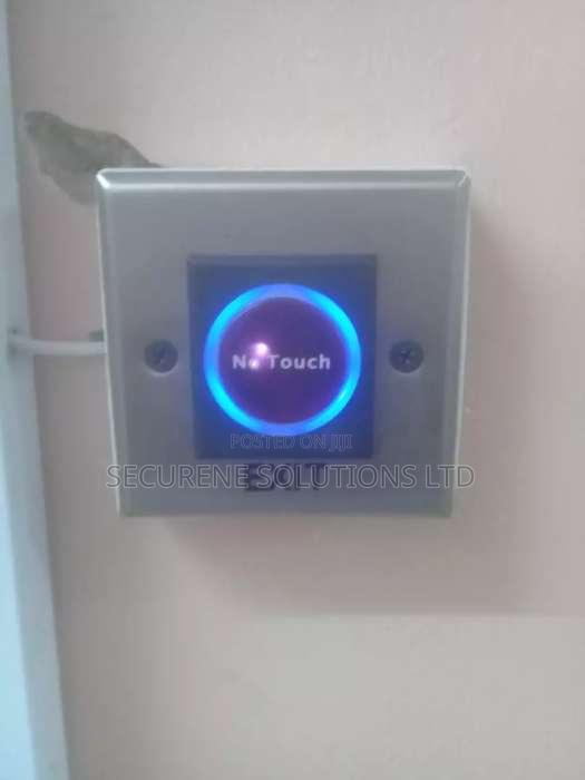 Access Control No Touch Exit Button - main view