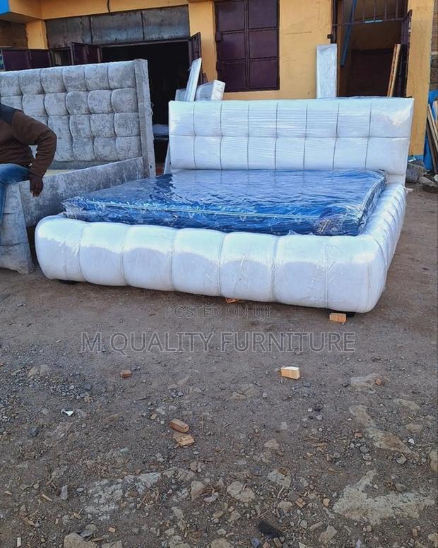 White King Size Bubble Beds