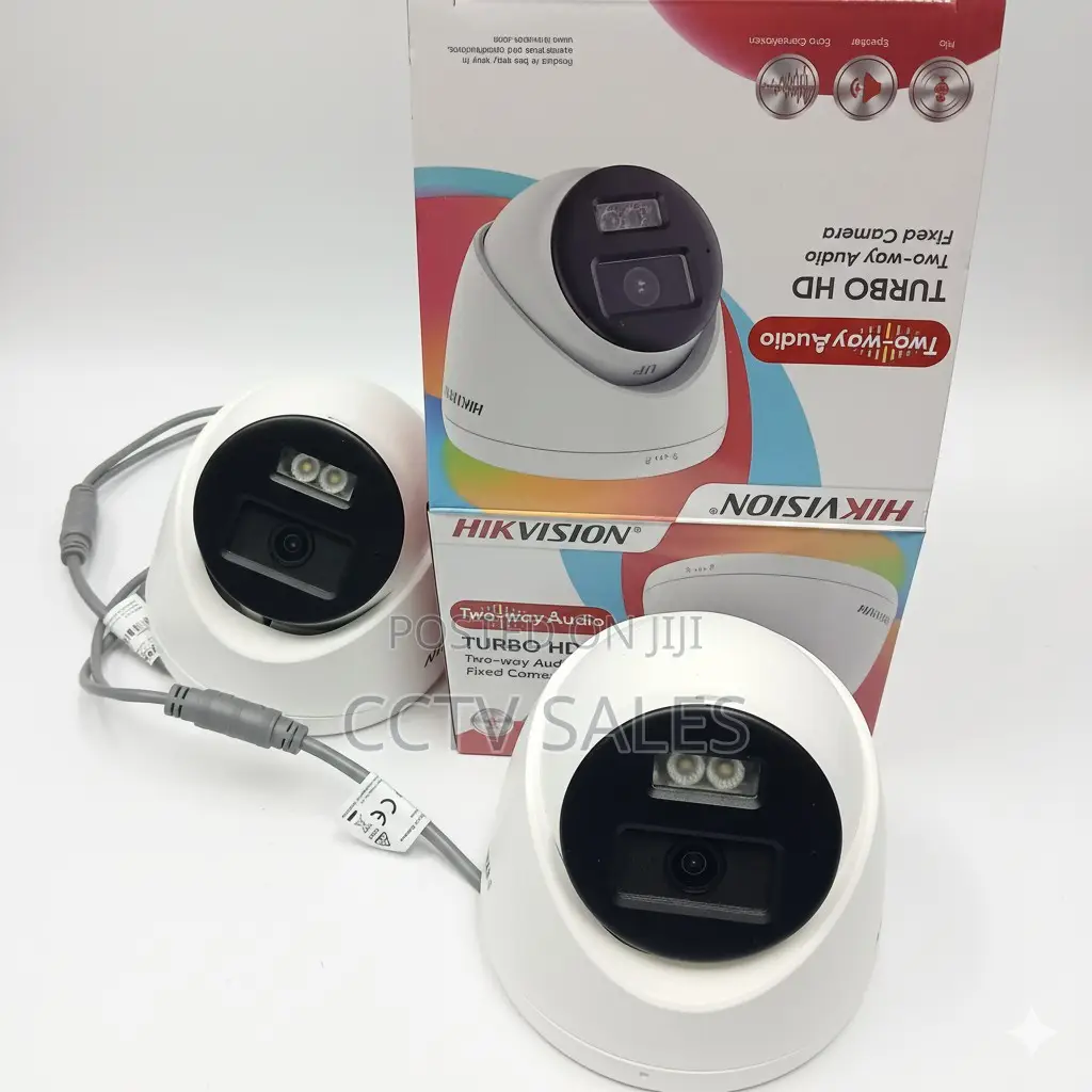 Ds-2ce78d0t-LTS Ir 40m 2.8mm Built in Speaker 2mp CCTV Camera