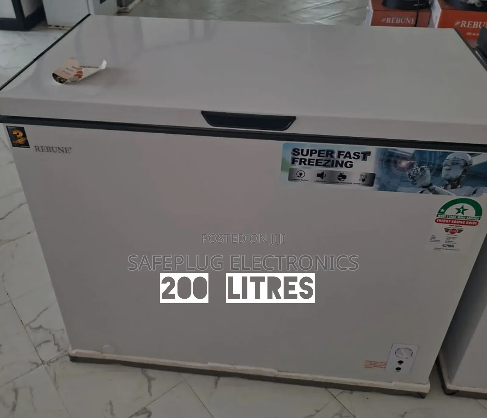 Super Fast Freezing Rebune 200 Litres Chest Deep Freezer