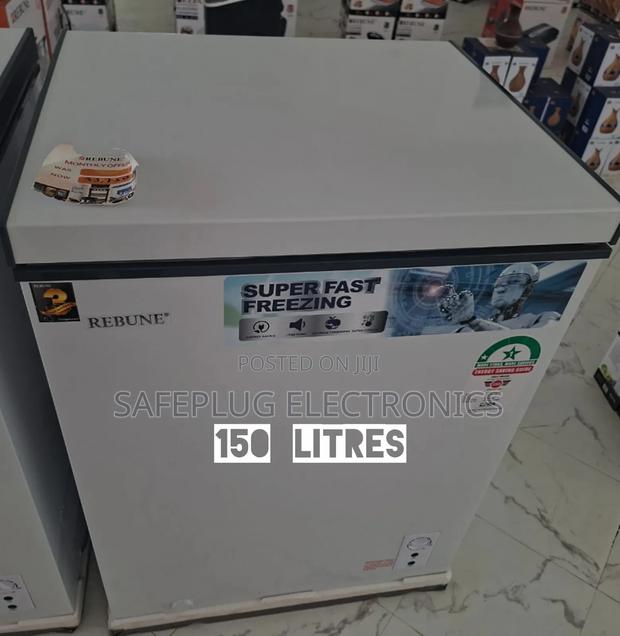 Rebune 150 Litres Deep Chest Freezer - Energy Efficient Freezer