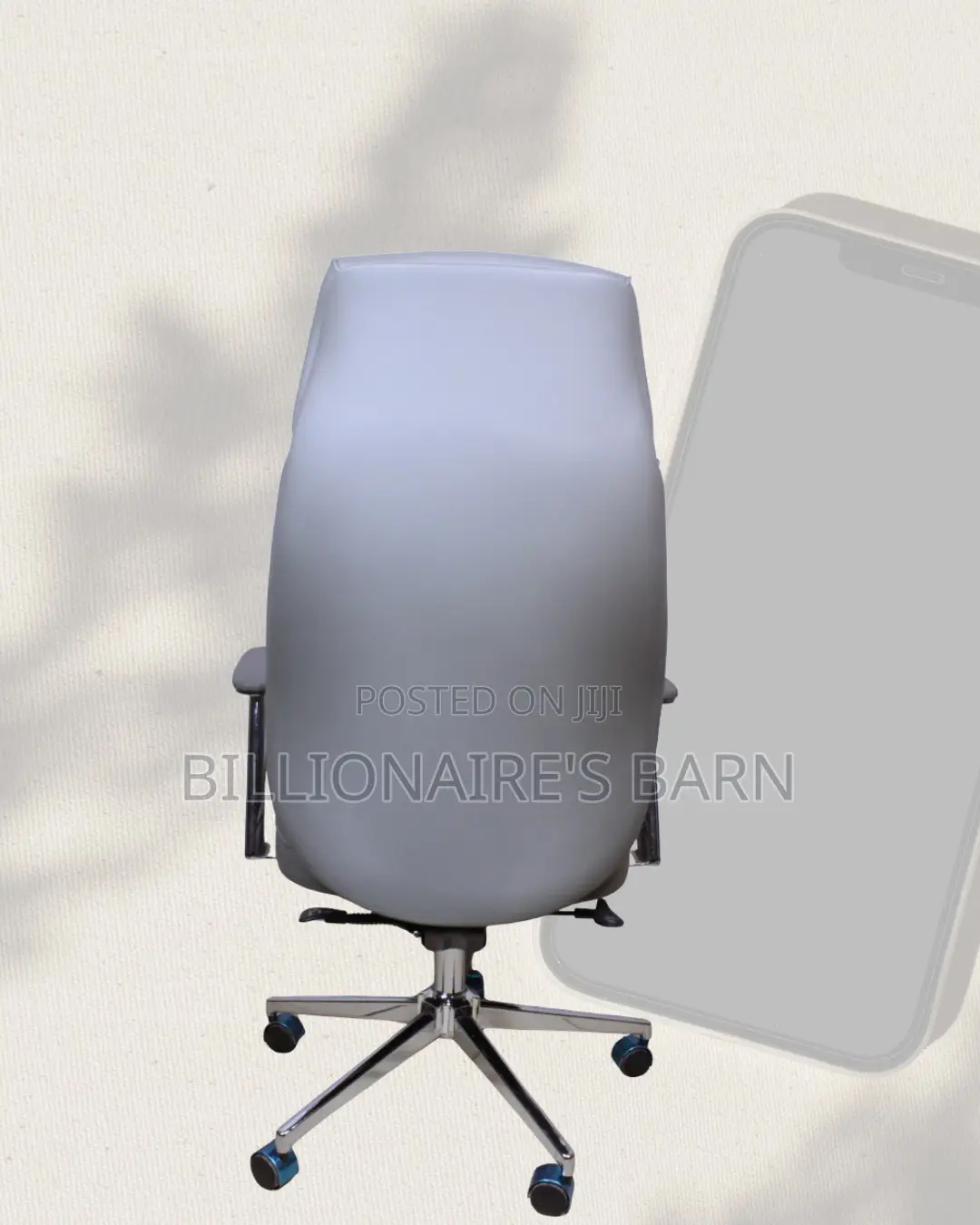 Durable Leather Executive Chair Armrests | Delivery Anywhere in Kenya