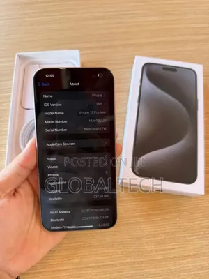 New Apple iPhone 15 Pro Max 256 GB Silver