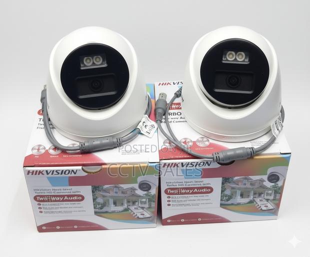 365hours 24hours Hikvision Dome Indoor Two-Way Audio CCTV Camera