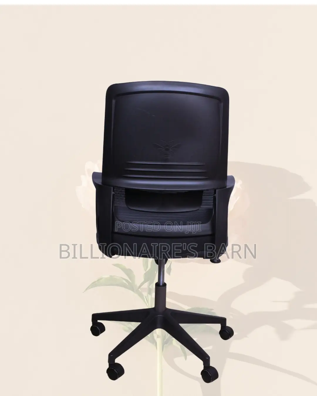 Space-Saving Chair | Office High-Density Black | Best Deal Online