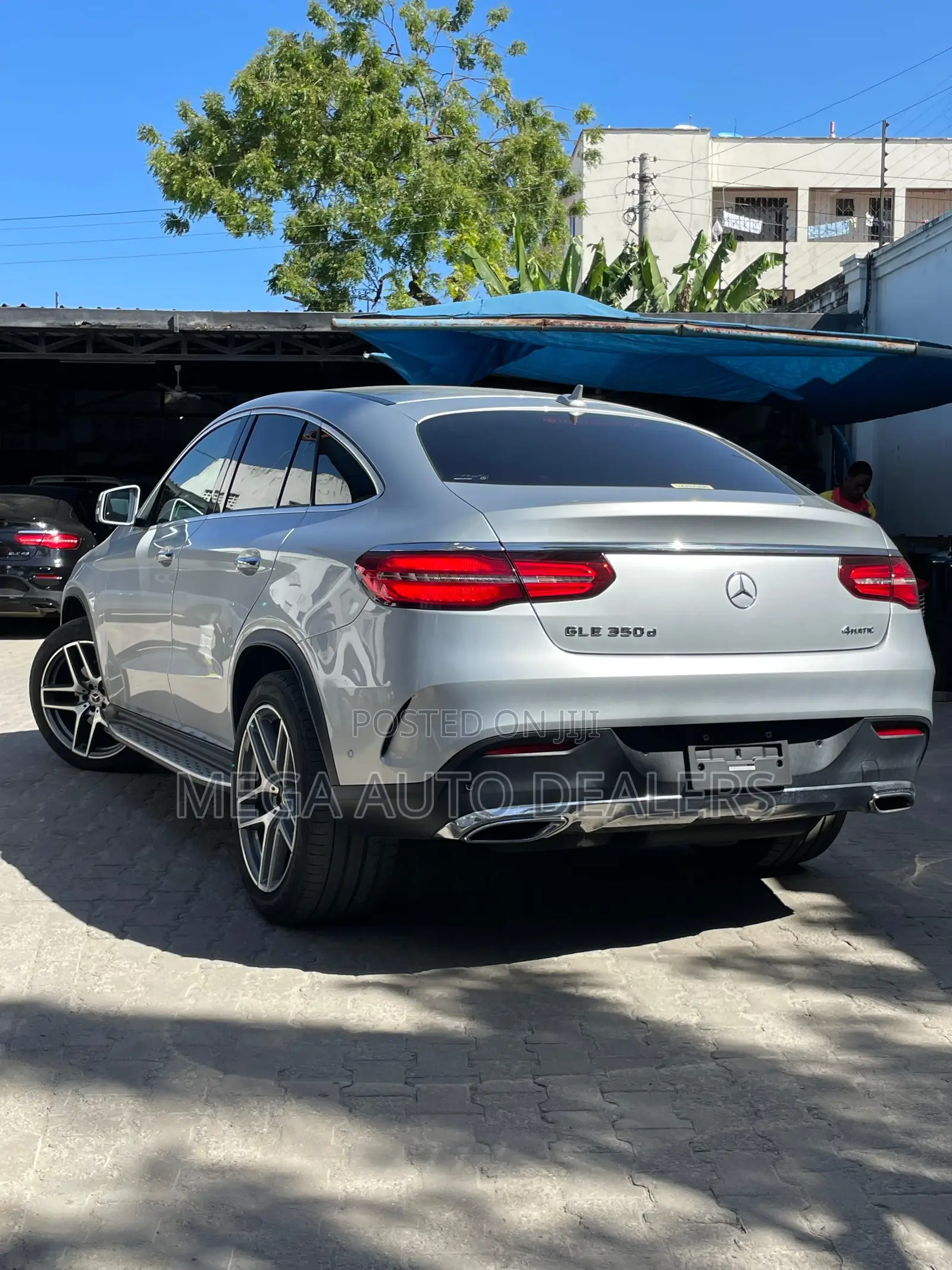 Mercedes-Benz GLE-Class GLE 350d 4MATIC 2018 Silver