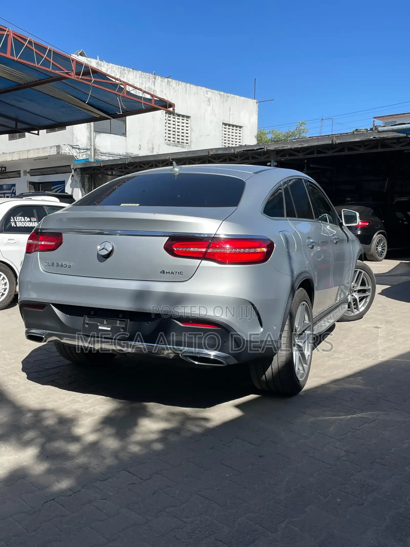 Mercedes-Benz GLE-Class GLE 350d 4MATIC 2018 Silver