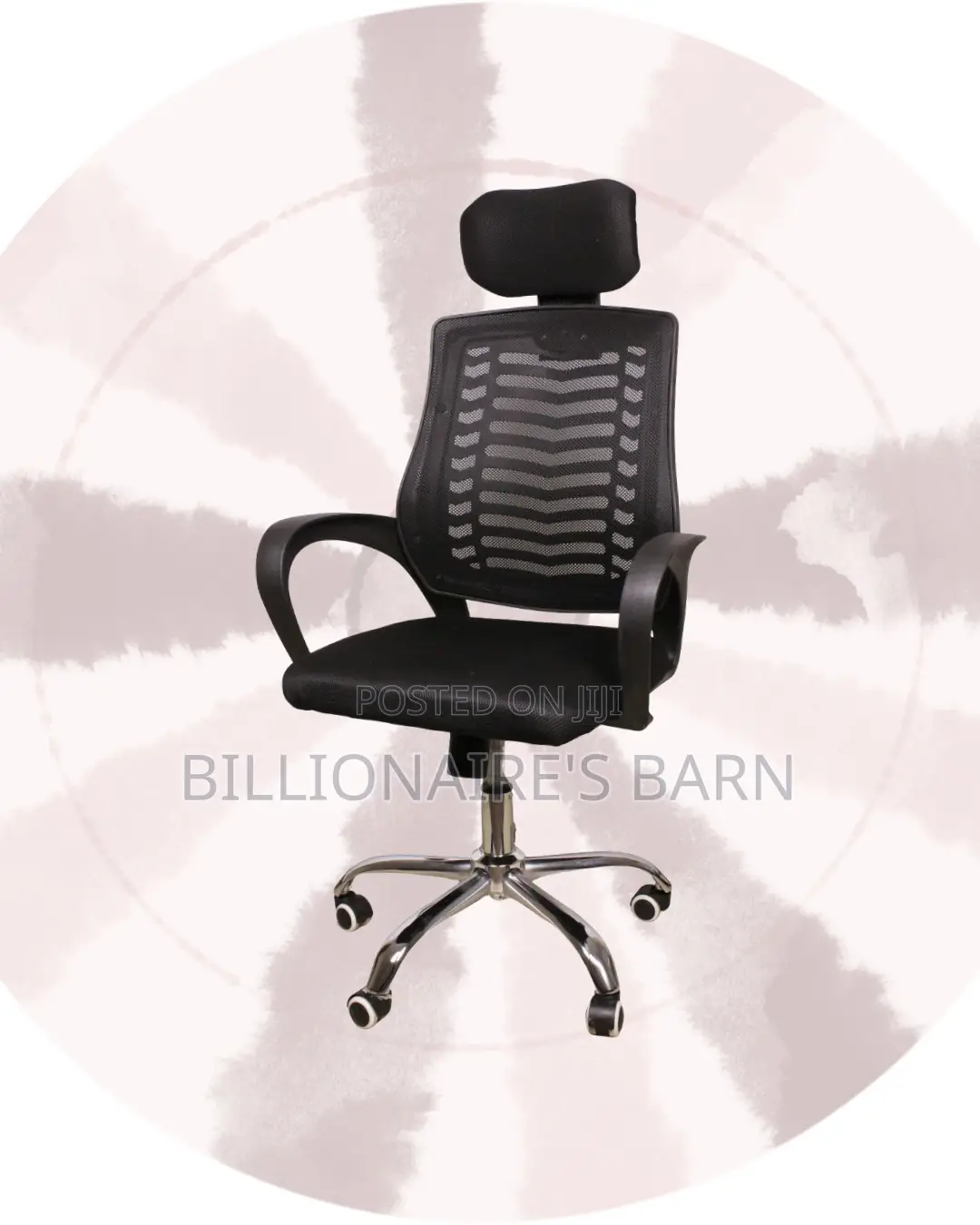 Swivel Armrests Padded Mesh | Comfort Meets Style