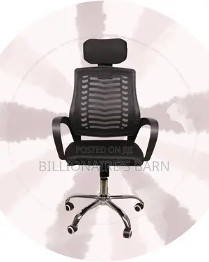 Swivel Armrests Padded Mesh | Comfort Meets Style