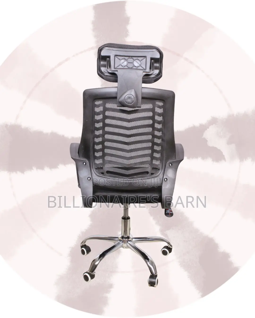 Swivel Armrests Padded Mesh | Comfort Meets Style