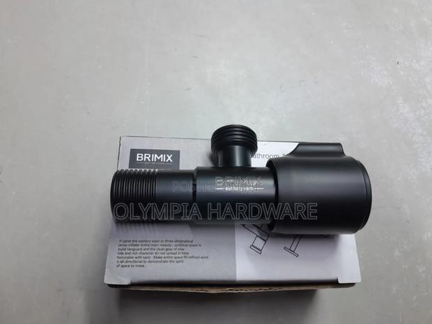 Brimix (Black) Angle Valve 1/2 - main view