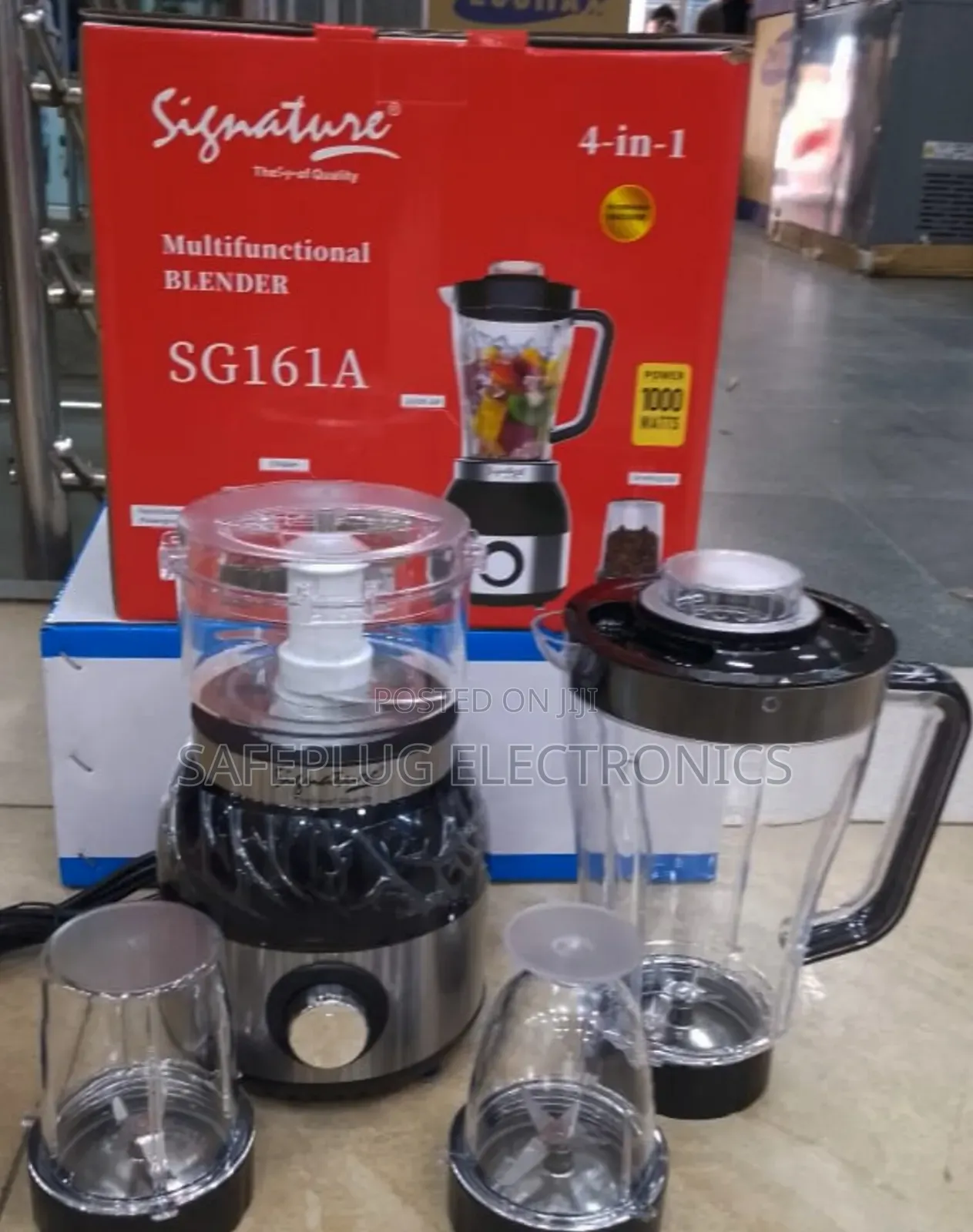 4-in-1 Multifunctional Signature Blender, Grinder, Copper