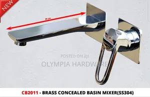 Concealed Basin Mixer (Silver