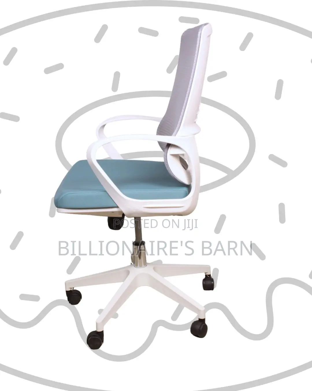 Swivel White Chair Ergonomic Mesh | Best Deal Online