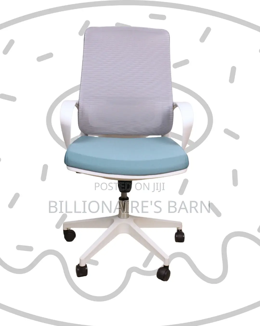 Swivel White Chair Ergonomic Mesh | Best Deal Online