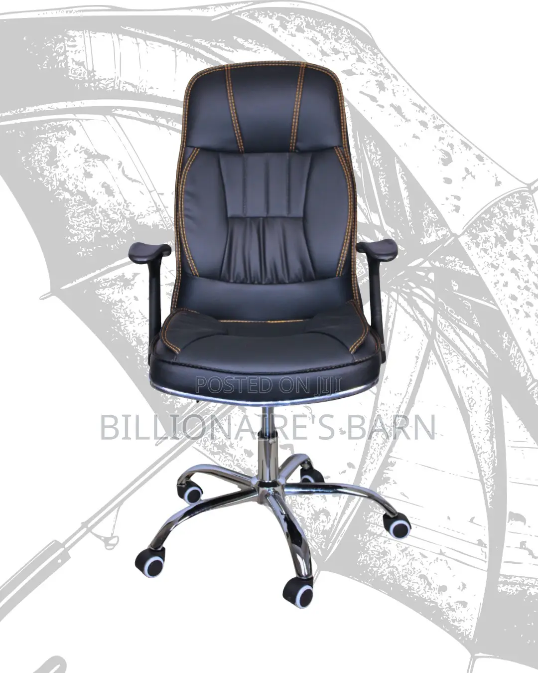 Office Adjustable Height Executive Leather | Delivery Available