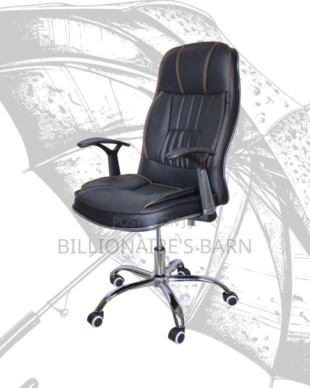 Office Adjustable Height Executive Leather | Delivery Available - thumbnail 3