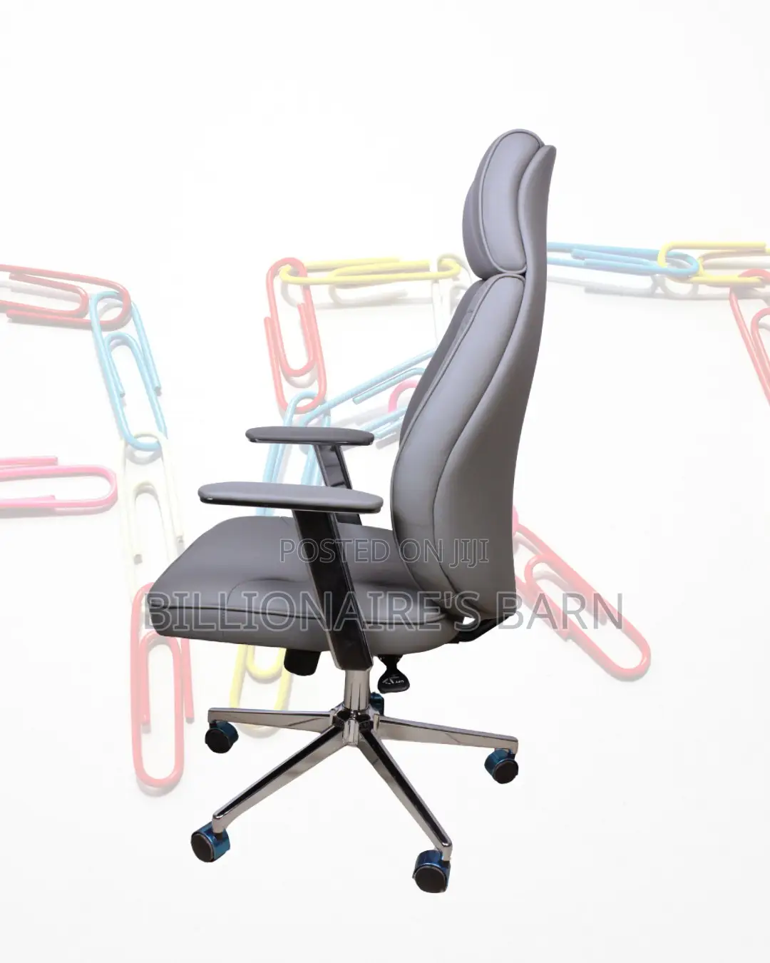 Breathable Grey Nylon Executive Leather | Best Deal Online