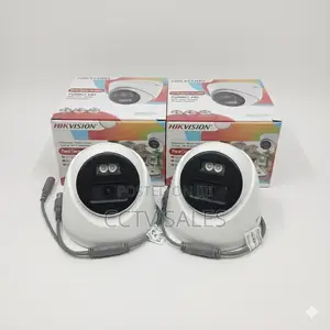 Full Time Monitoring 2mp Two Way Audio Fixed Turret Dome Camera
