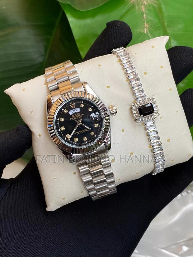 Ladies Rolex Watch With Bracelet