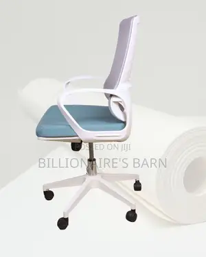 Swivel Chair White | Headrest | Delivery Anywhere in Kenya