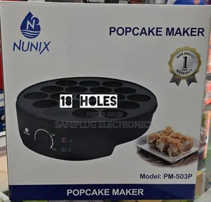Digital 18 Holes Nunix Popcake Machine Maker