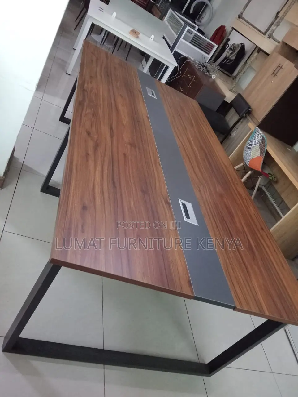 Steel Base Conference Table