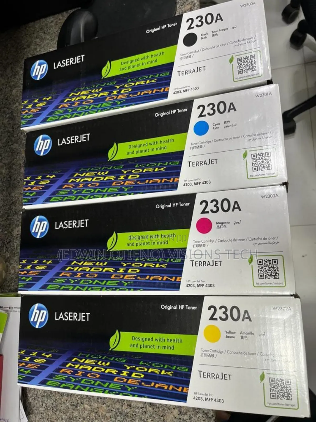 Hp Color Laserjet Pro MFP 4303fdw Toner