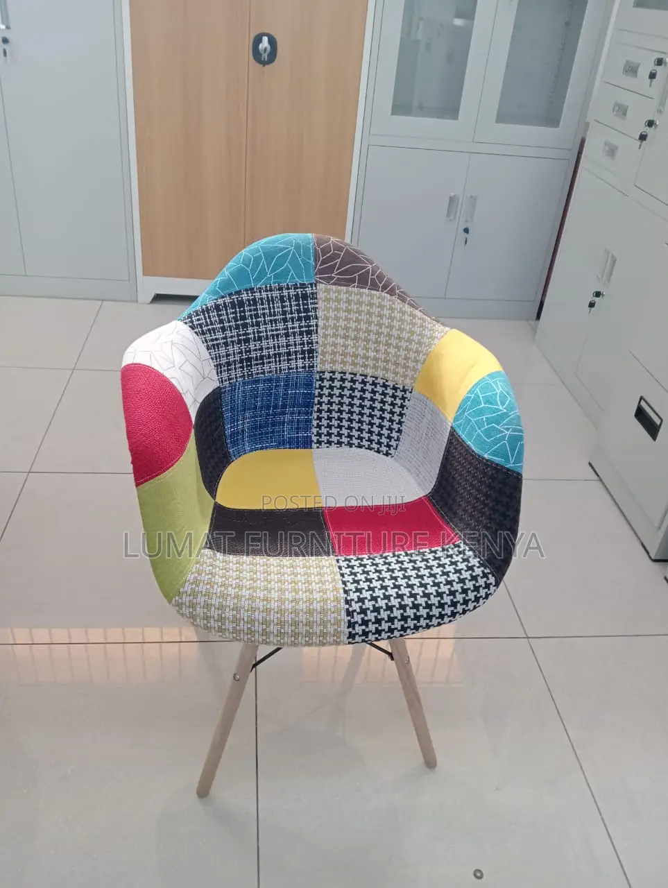 Colorful Office Chair With Armrest