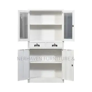 Office Storage Cabinet – Metal Doors Shelves
