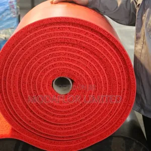 Classic Red Grey Coil Mats – Stylish Functional 