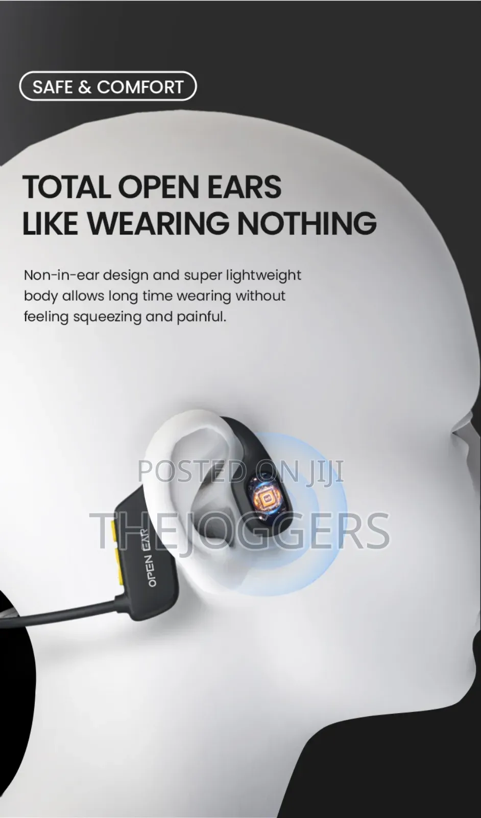 New Open Ear Bone X2 Conduction Wireless Headphones 8gb Mp3-Player