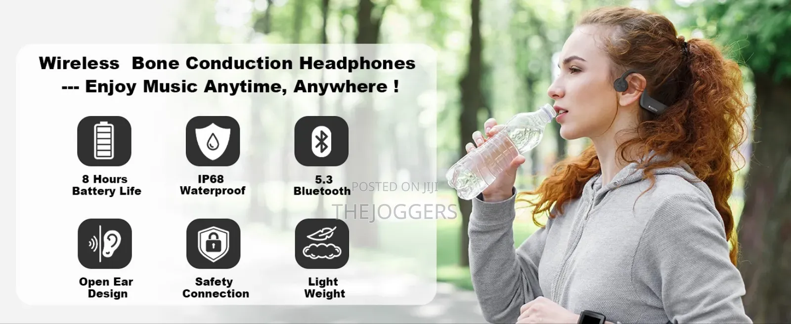 New Open Ear Bone X2 Conduction Wireless Headphones 8gb Mp3-Player