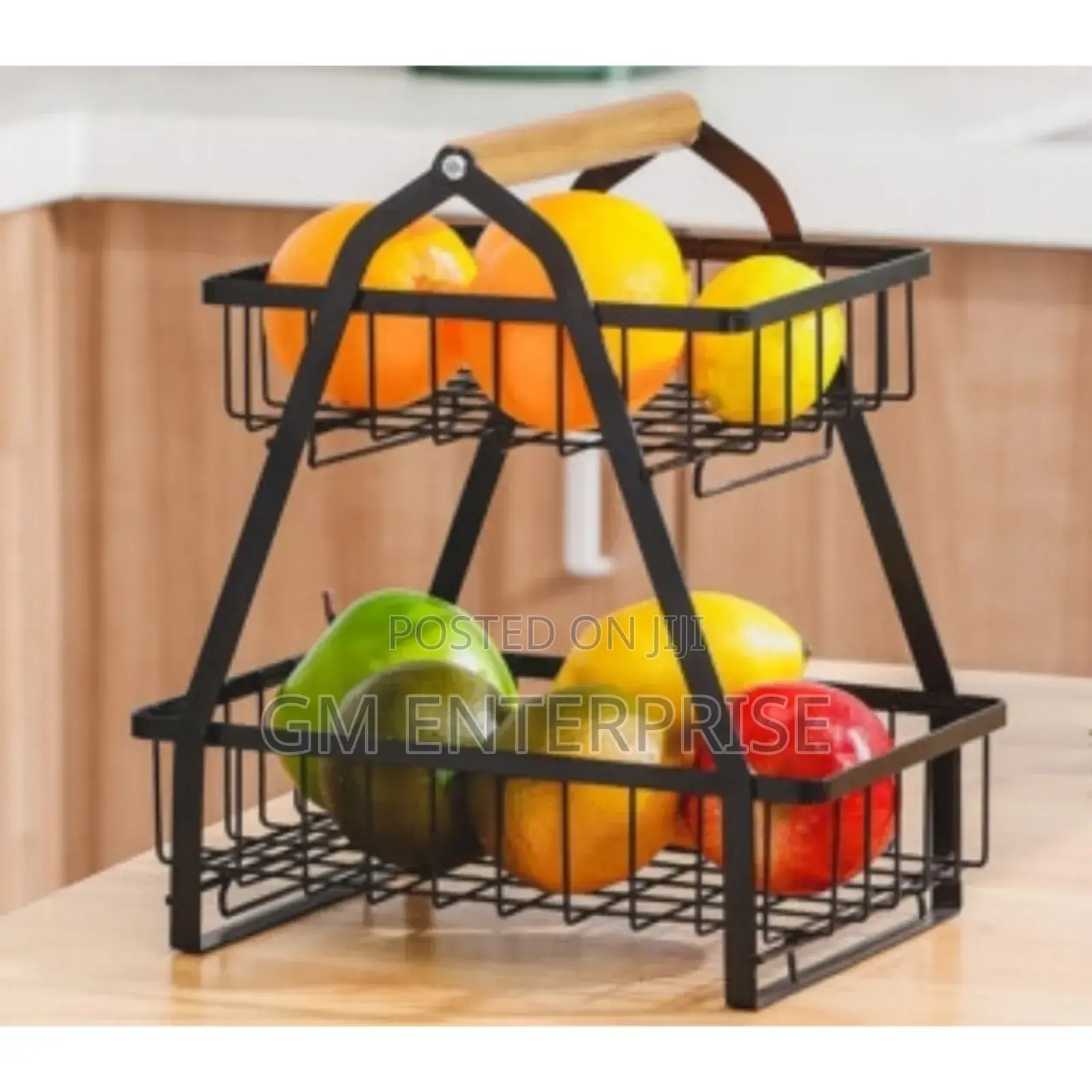 Triangular Fruit Basket, 2 Layers