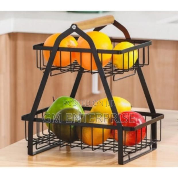 Triangular Fruit Basket, 2 Layers
