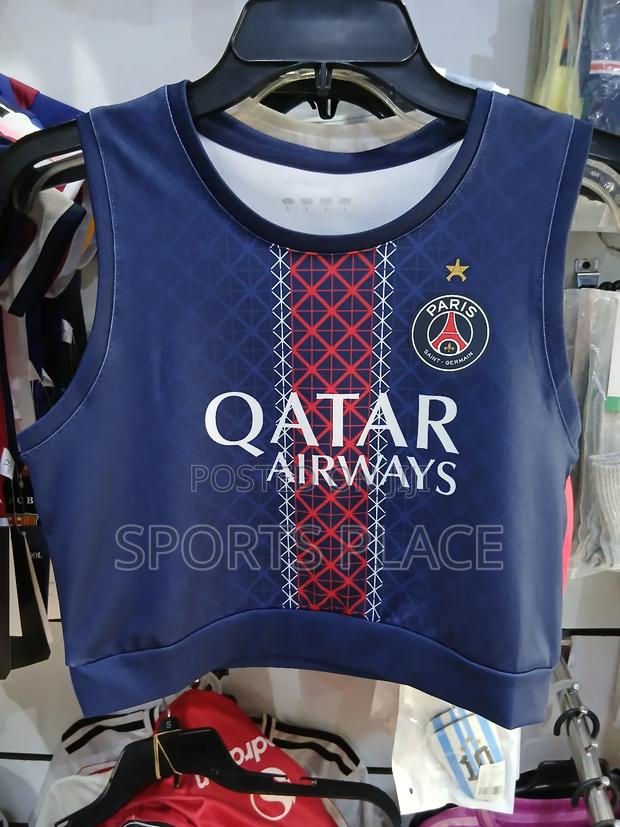 New Season PSG Crop Top Jersey - main view