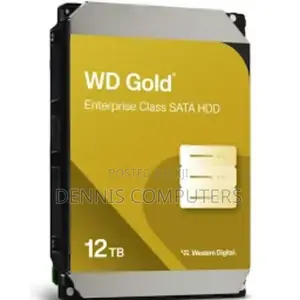 Wd Gold Enterprise Class Hard Drive 12tb, 256mb7200rpm - W