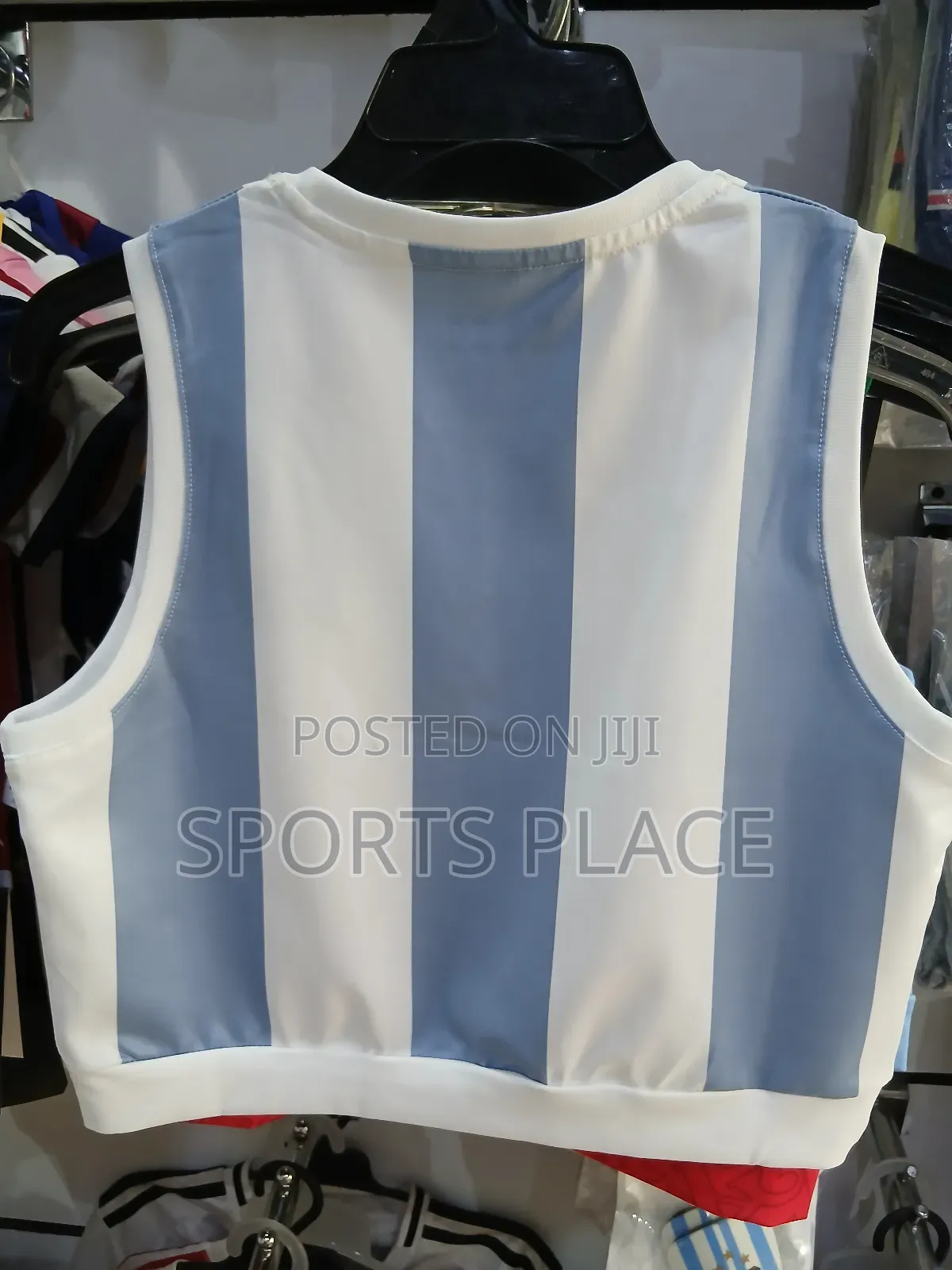 New Argentina Crop Top Jersey
